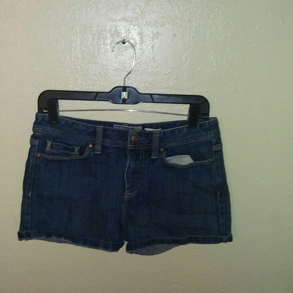 OLD NAVY JEAN SHORTS STRETCH LOW WAIST SIZE 6